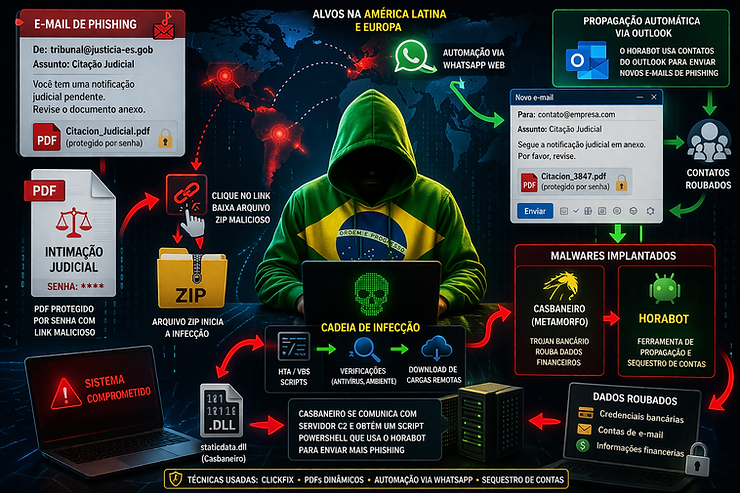 Grupo hacker brasileiro usa PDFs dinâmicos para espalhar trojan bancário na América Latina e Europa